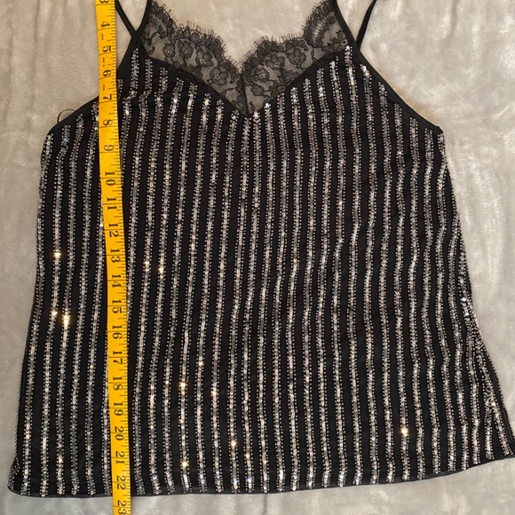 NWOT Beaded Cami Top - Picture 4 of 5
